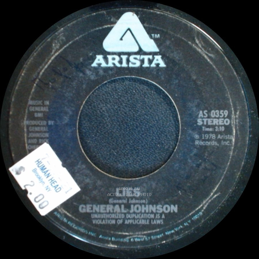 General Johnson - Lies / Can't Nobody Love Me Like You Do side A