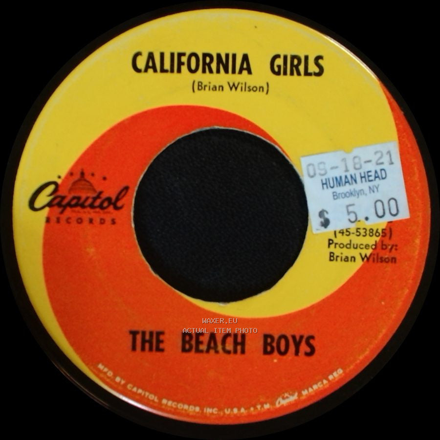 The Beach Boys - Let Him Run Wild / California Girls side B