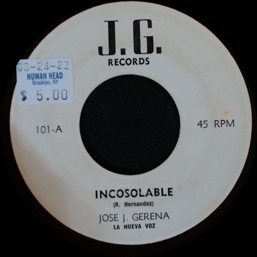 Jose J. Gerena - Incosolable / El Huerfano side A