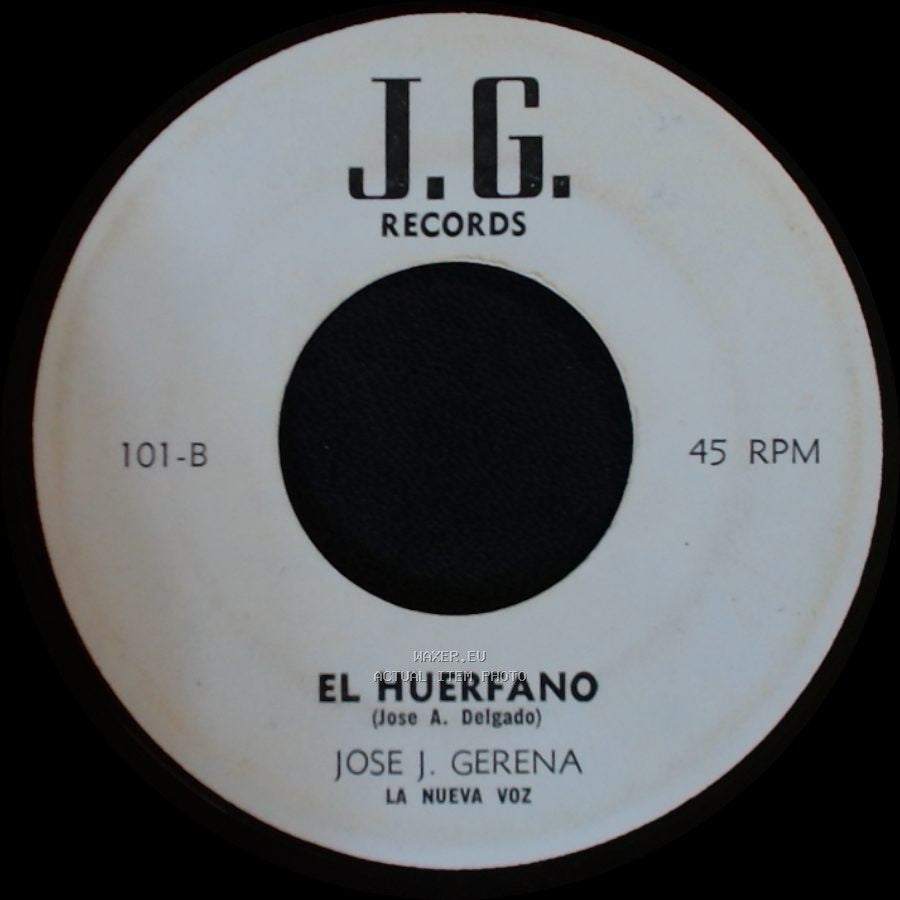 Jose J. Gerena - Incosolable / El Huerfano side B