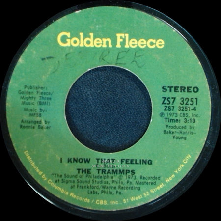 The Trammps - Love Epidemic / I Know That Feeling side B