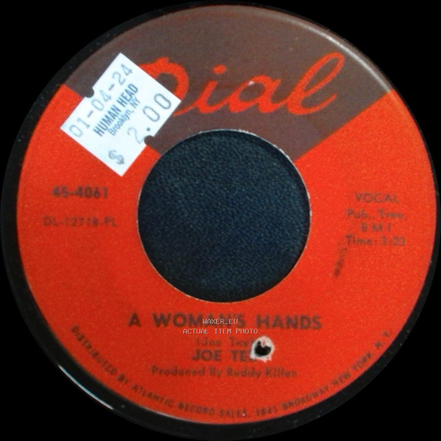 Joe Tex - C.C. Rider / A Woman's Hands side B