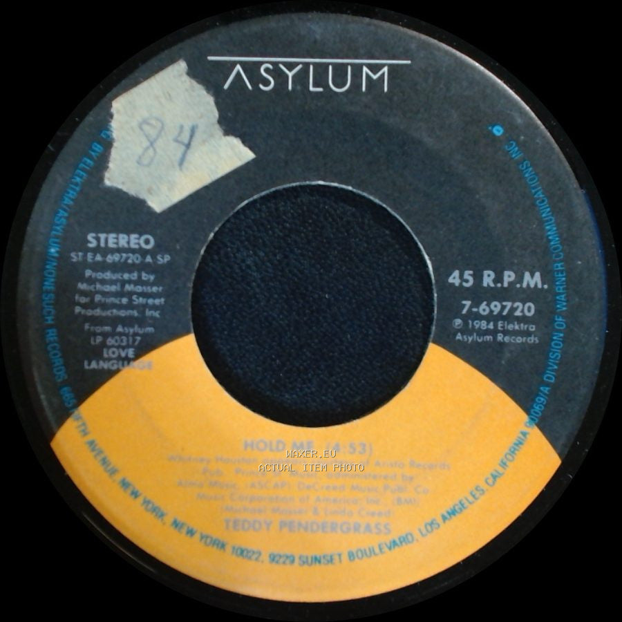 Teddy Pendergrass - Hold Me / Love side A