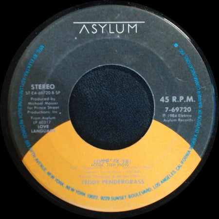Teddy Pendergrass - Hold Me / Love side B