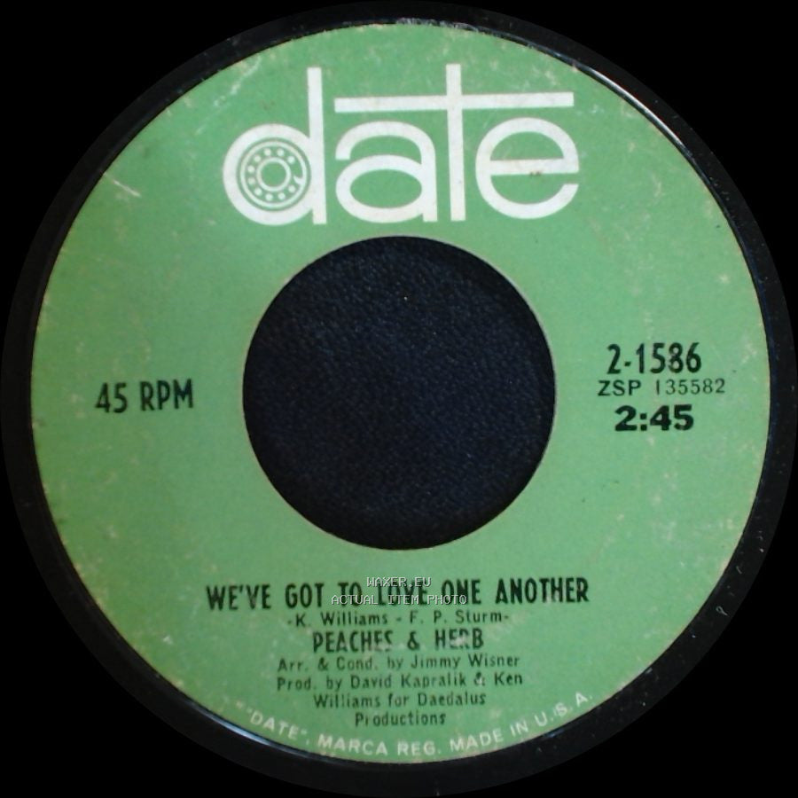 Peaches & Herb - We've Got To Love One Another / Two Little Kids side A