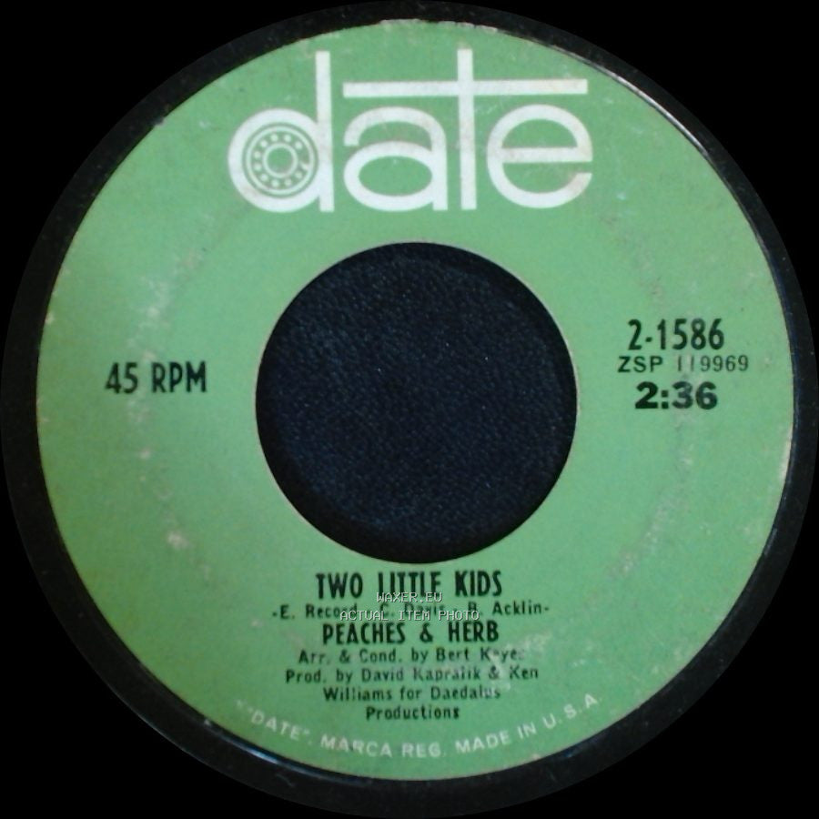Peaches & Herb - We've Got To Love One Another / Two Little Kids side B