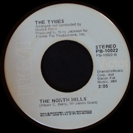 The Tymes - You Little Trustmaker / The North Hills side B