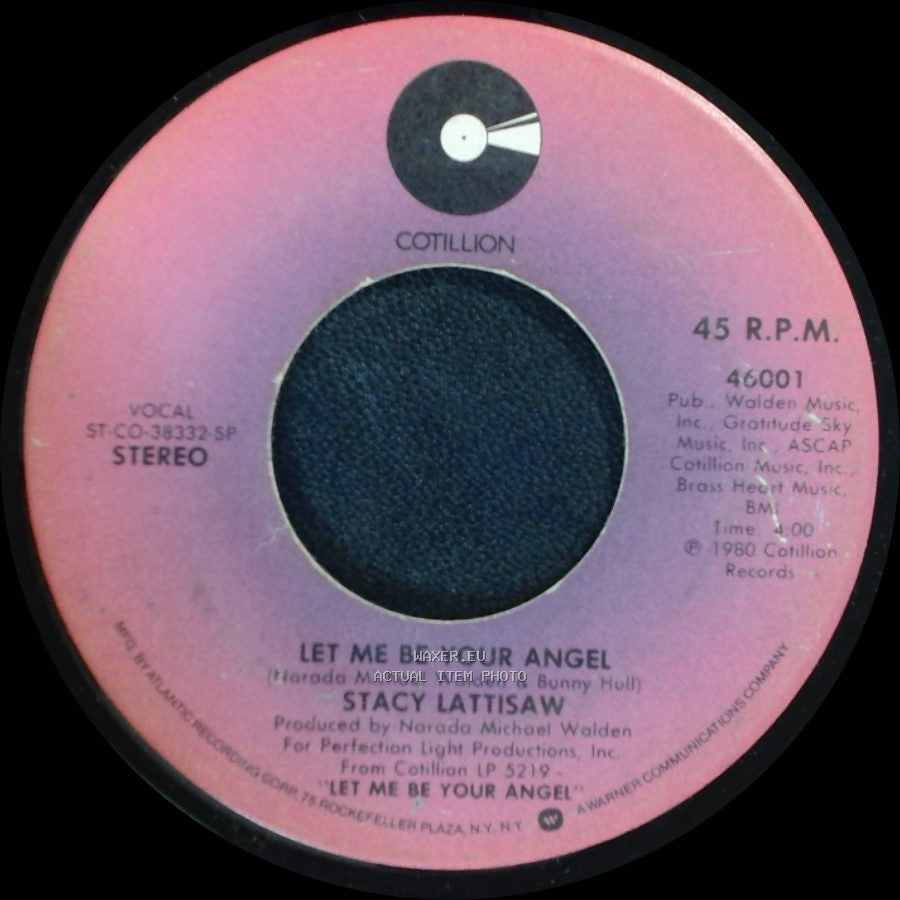 Stacy Lattisaw - You Don't Love Me Anymore / Let Me Be Your Angel side B