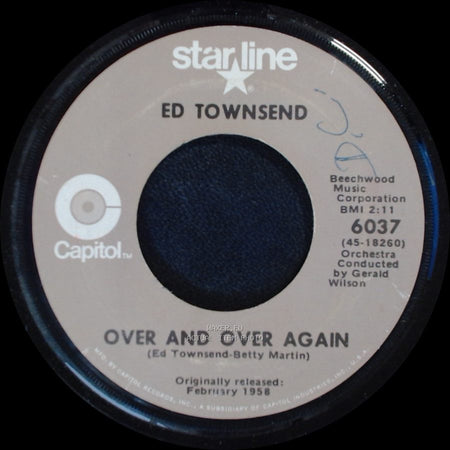 Ed Townsend - For Your Love / Over And Over Again side B