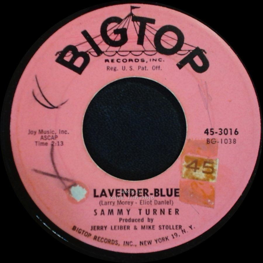 Sammy Turner - Lavender-Blue / Wrapped Up In A Dream side A