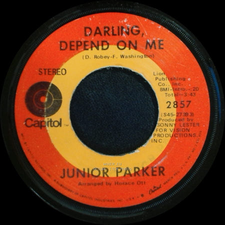 Junior Parker - The Outside Man / Darling, Depend On Me side B