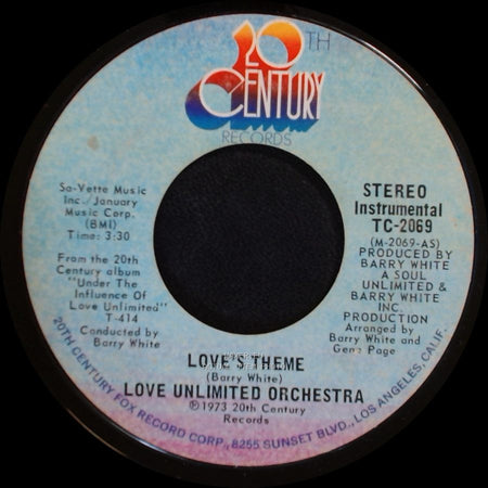 Love Unlimited Orchestra - Sweet Moments / Love's Theme side B