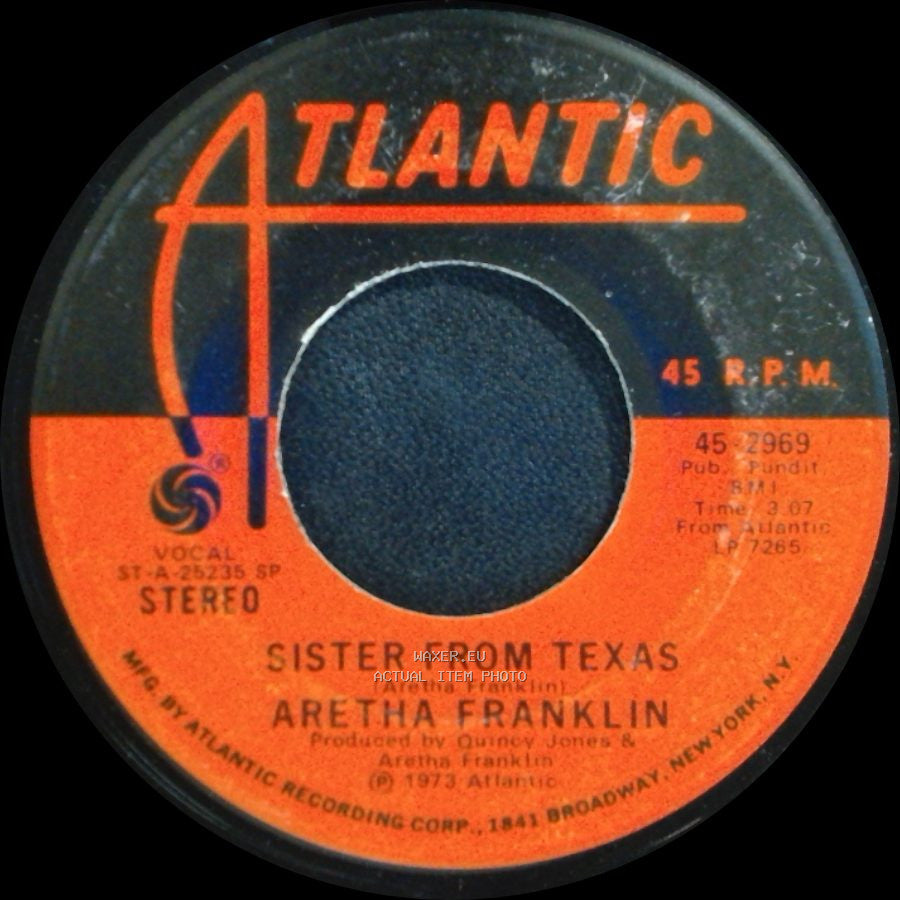 Aretha Franklin - Angel / Sister From Texas side B