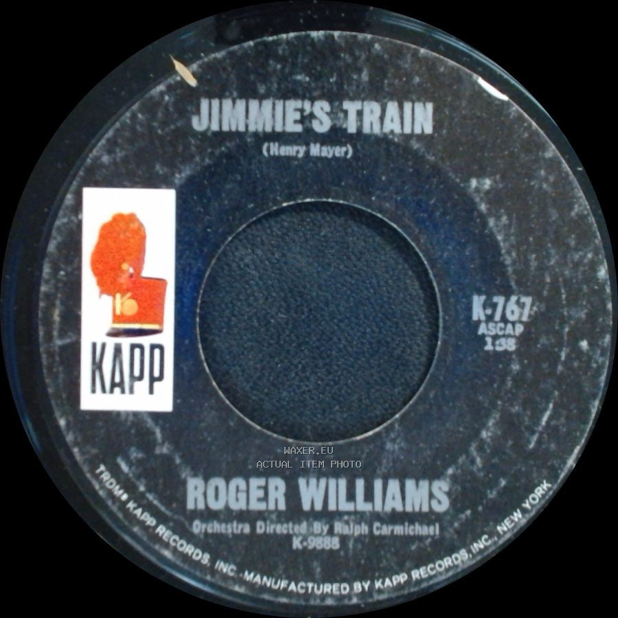 Roger Williams - Jimmie's Train / Born Free side A