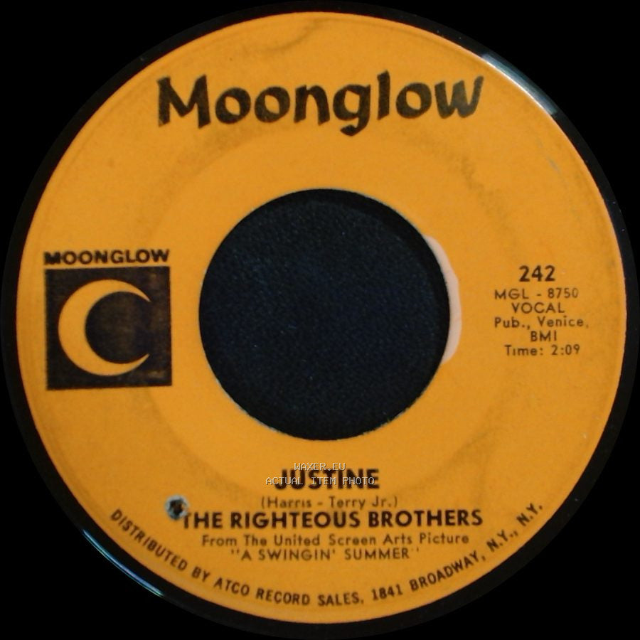 The Righteous Brothers - In That Great Gettin' Up Mornin' / Justine side B