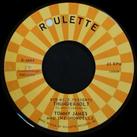 Tommy James And The Shondells - Thunderbolt / Hanky Panky side A
