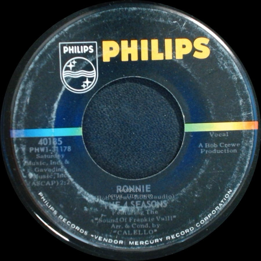 The 4 Seasons - Ronnie / Born To Wander side A