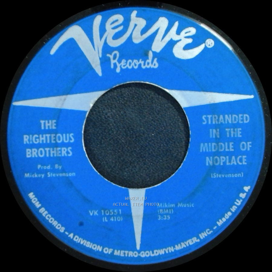 The Righteous Brothers - Stranded In The Middle Of Noplace / Been So Nice side A