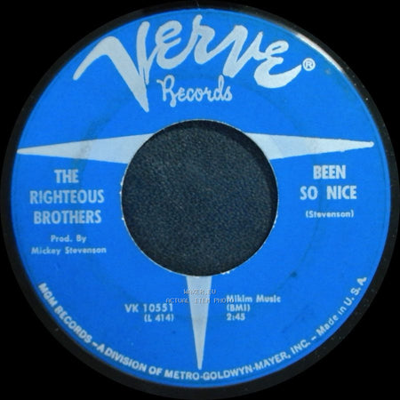The Righteous Brothers - Stranded In The Middle Of Noplace / Been So Nice side B