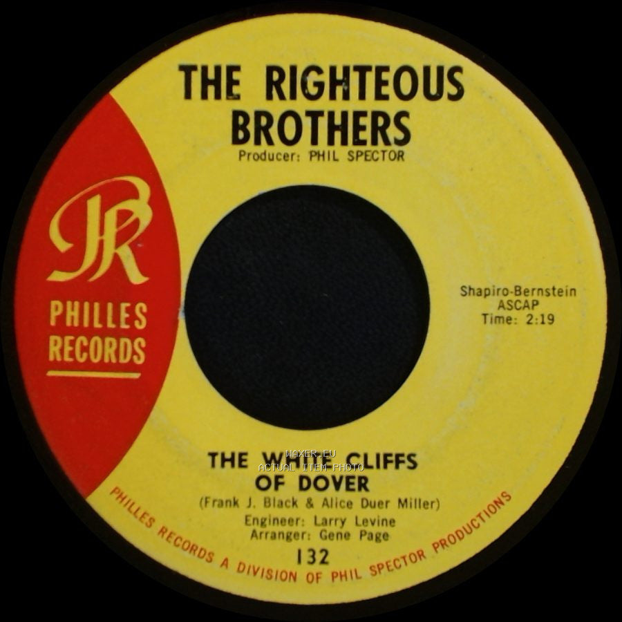The Righteous Brothers - The White Cliffs Of Dover / She's Mine, All Mine side A