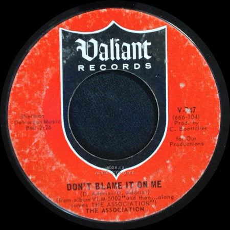 The Association - Don't Blame It On Me / Cherish side A