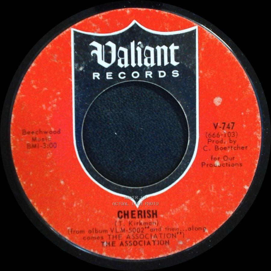 The Association - Don't Blame It On Me / Cherish side B