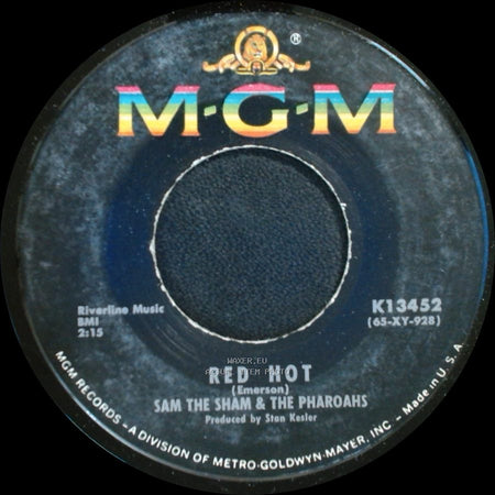 Sam The Sham & The Pharoahs - A Long Long Way / Red Hot side B