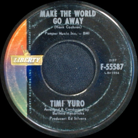 Timi Yuro - Look Down / Make The World Go Away side B