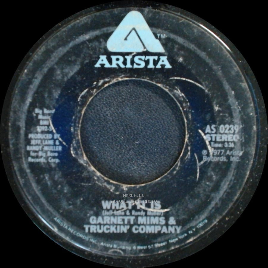 Garnett Mimms & Truckin' Company - What It Is / What It Is (Part Ii) side A