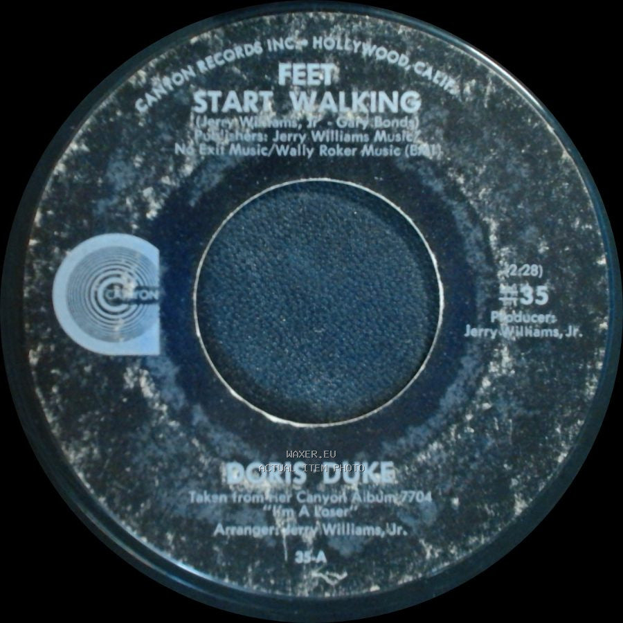 Doris Duke - Feet Start Walking / How Was I To Know You Cared side A