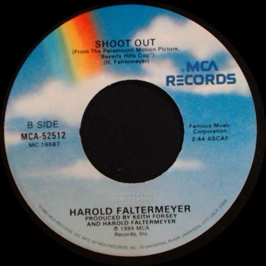 Glenn Frey / Harold Faltermeyer - The Heat Is On / Shoot Out (From The Paramount Motion Picture, "Beverly Hills Cop") side B