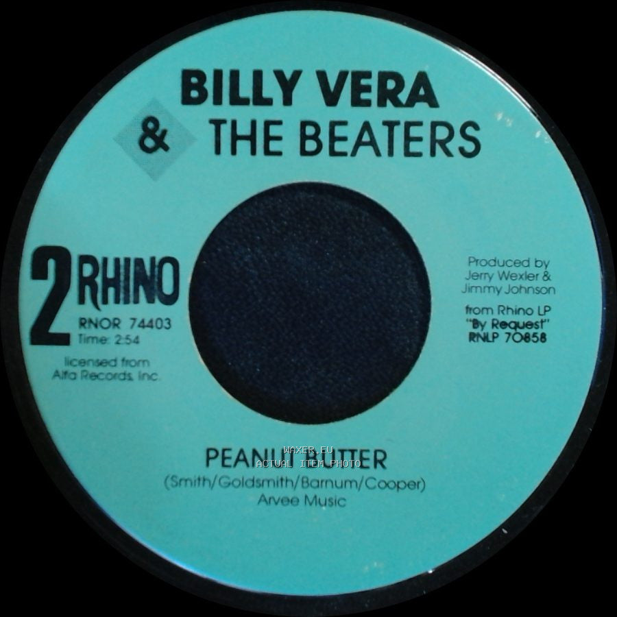 Billy Vera & The Beaters - I Can Take Care Of Myself / At This Moment side A
