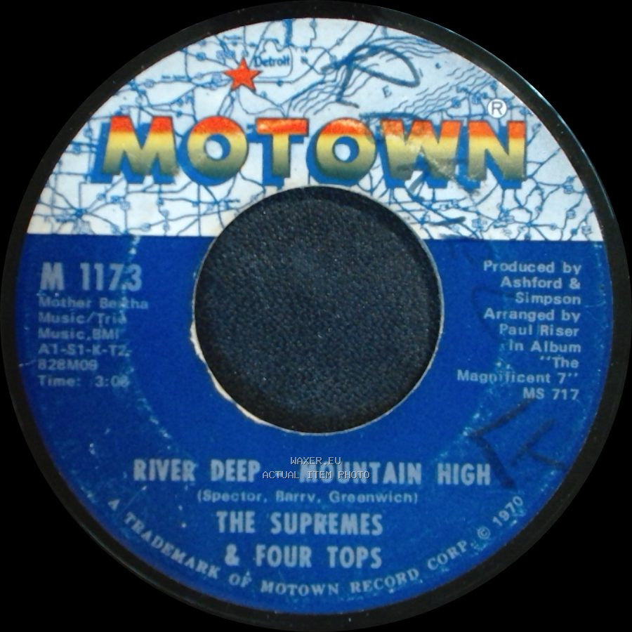 The Supremes & Four Tops - River Deep - Mountain High / Together We Can Make Such Sweet Music side A