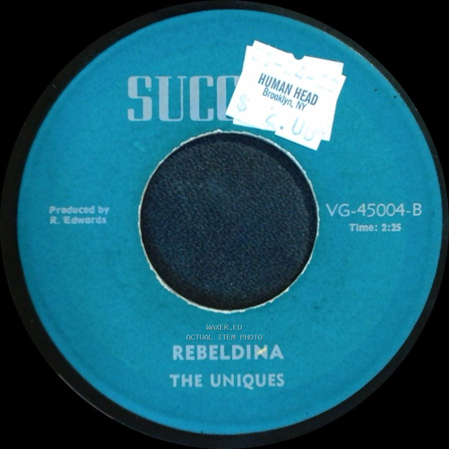 The Uniques / Shortie The President - Rebeldina / President A Mash Up The Residence side A