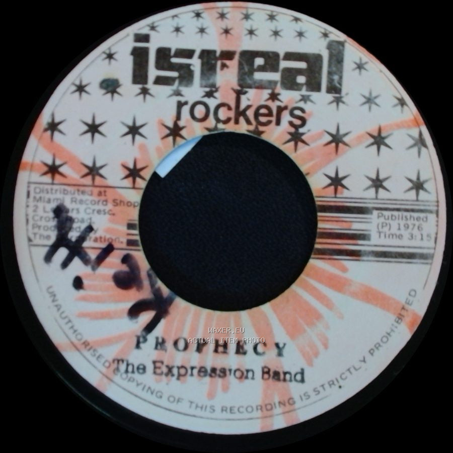 Tony Brevett / The Expression Band - Words Of Prophecy / Prophecy side B