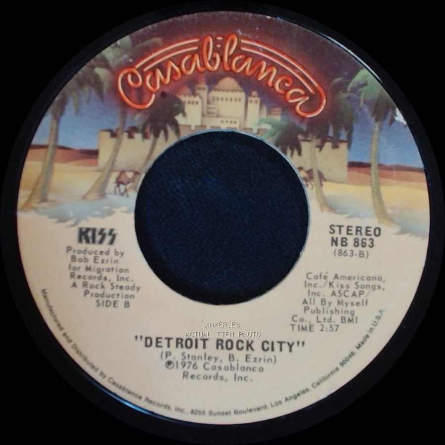 Kiss - Beth / Detroit Rock City side B