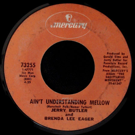 Jerry Butler / Jerry Butler And Brenda Lee Eager - Windy City Soul / Ain't Understanding Mellow side B