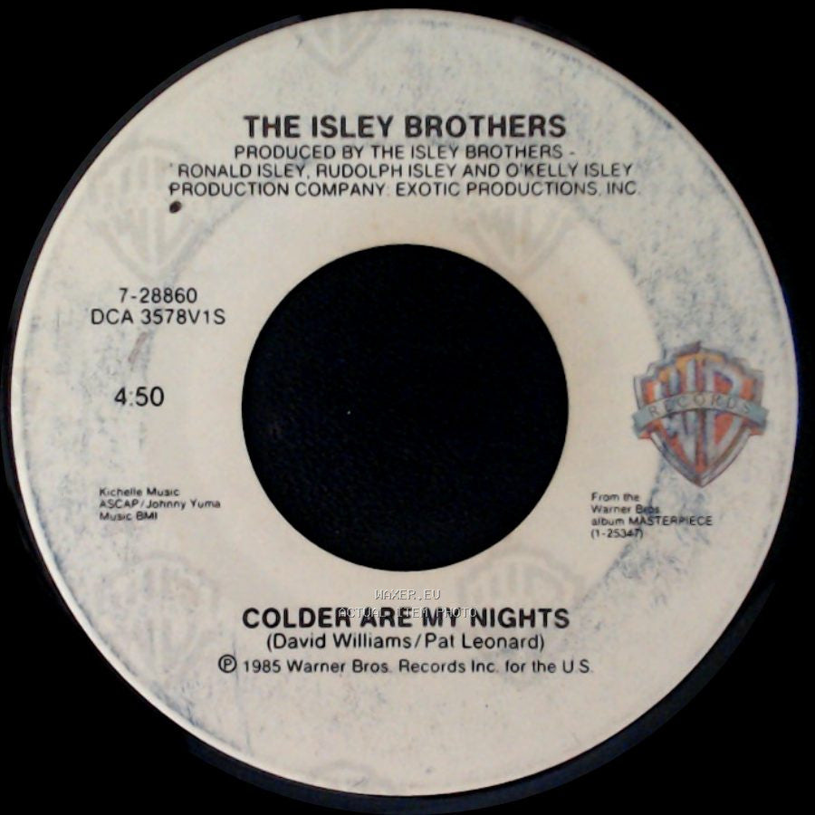 The Isley Brothers - Colder Are My Nights / Colder Are My Nights side A