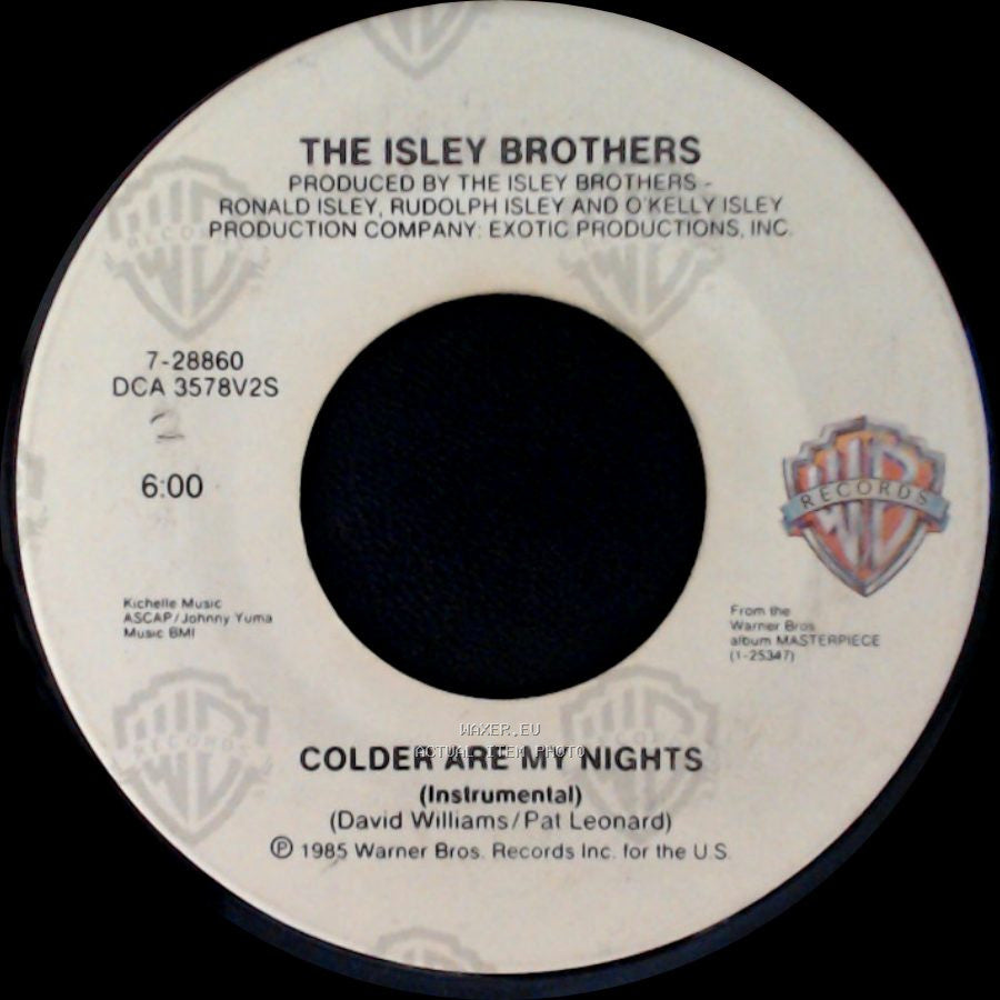 The Isley Brothers - Colder Are My Nights / Colder Are My Nights side B