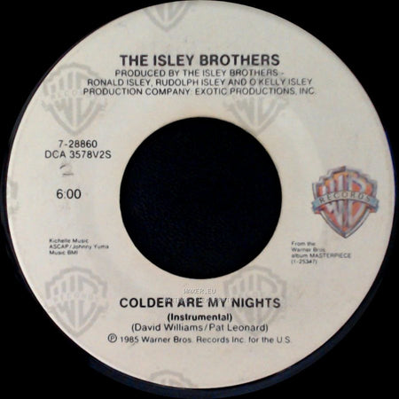 The Isley Brothers - Colder Are My Nights / Colder Are My Nights side B