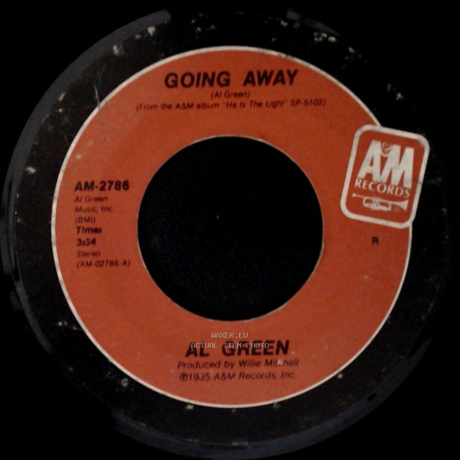 Al Green - Going Away / Building Up side A