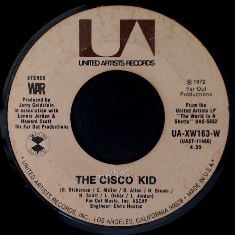 War - The Cisco Kid / Beetles In The Bog side A