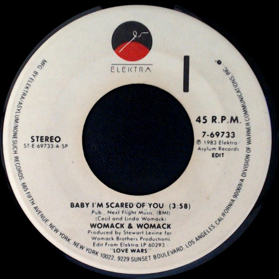 Womack & Womack - A.P.B. / Baby I'm Scared Of You side B