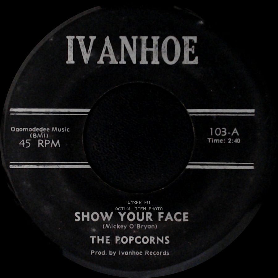 The Popcorns - Japanese Calypso / Show Your Face side B