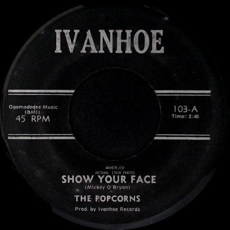 The Popcorns - Japanese Calypso / Show Your Face side B