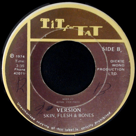 Al Brown Skin Flesh & Bones - Stones / Version Skin, Flesh & Bones side B