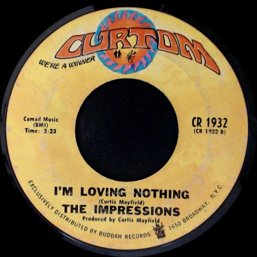 The Impressions - I'm Loving Nothing / Fool For You side A