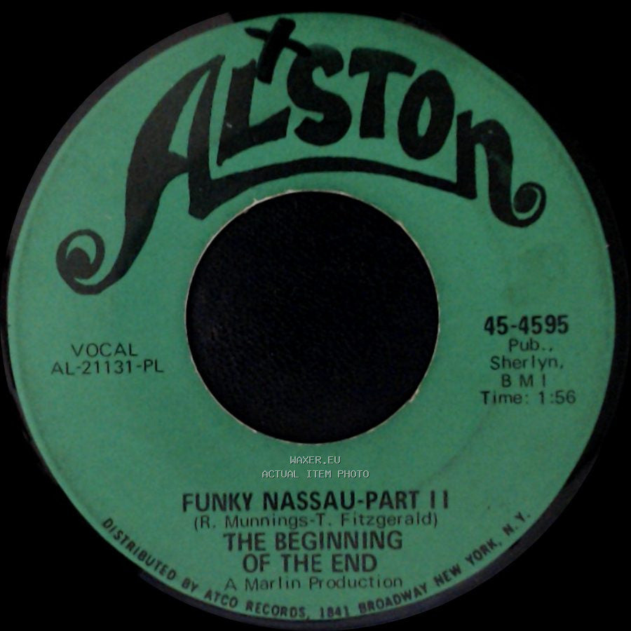 The Beginning Of The End - Funky Nassau-Part I / Funky Nassau-Part Ii side B