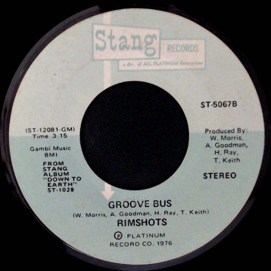 Rimshots - Super Disco / Groove Bus side B