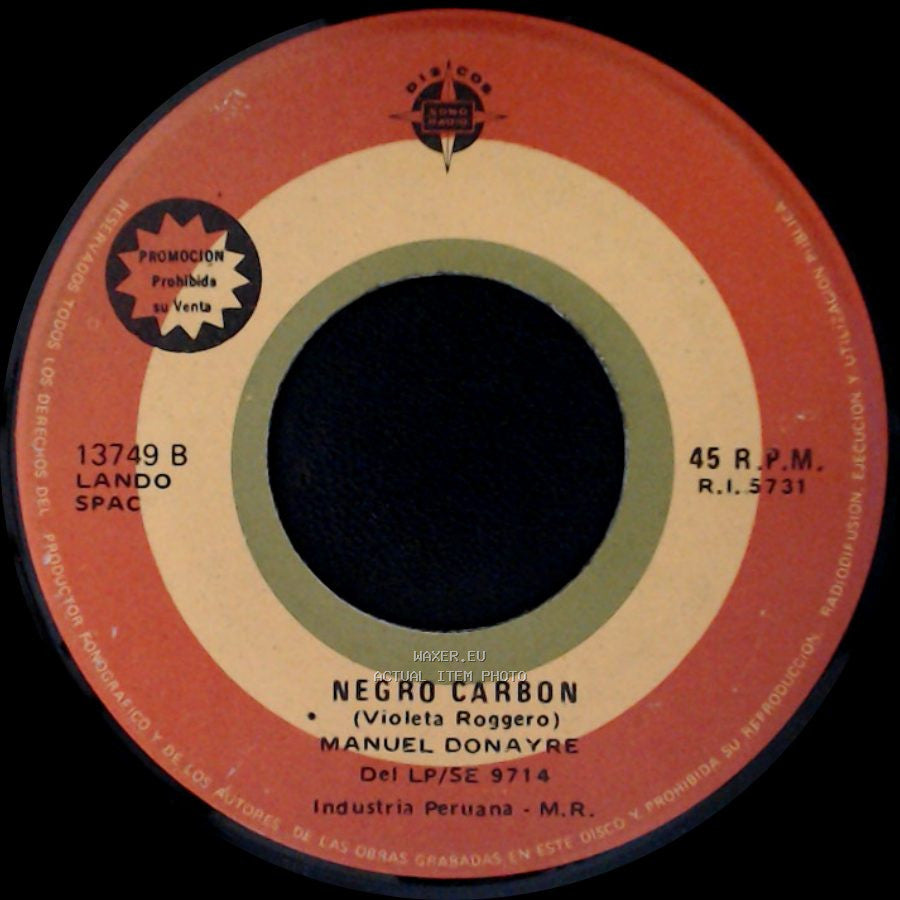 Manuel Donayre - Negro Carbon / Secreto side A